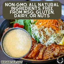 Load image into Gallery viewer, Wasabi Sea Salt Gourmet Salts Gustus Vitae