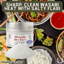 Load image into Gallery viewer, Wasabi Sea Salt Gourmet Salts Gustus Vitae
