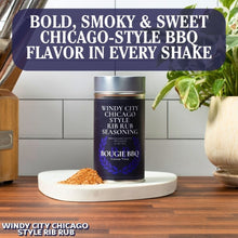 Load image into Gallery viewer, Windy City Chicago Style Rib Rub Seasoning | Bougie BBQ Rub Gustus Vitae