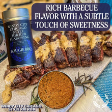 Load image into Gallery viewer, Windy City Chicago Style Rib Rub Seasoning | Bougie BBQ Rub Gustus Vitae