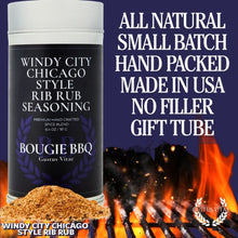 Load image into Gallery viewer, Windy City Chicago Style Rib Rub Seasoning | Bougie BBQ Rub Gustus Vitae