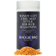 Load image into Gallery viewer, Windy City Chicago Style Rib Rub Seasoning | Bougie BBQ Rub Gustus Vitae