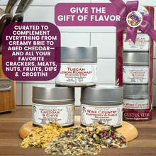 Load image into Gallery viewer, Wine &amp; Cheese House Reserve Seasonings | Gift Pack Set of 3 Collections &amp; Gift Sets Gustus Vitae