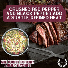 Load image into Gallery viewer, Wine Country Raspberry &amp; Garlic Seasoning Gourmet Seasonings Gustus Vitae