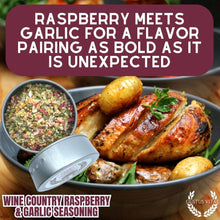 Load image into Gallery viewer, Wine Country Raspberry &amp; Garlic Seasoning Gourmet Seasonings Gustus Vitae