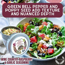 Load image into Gallery viewer, Wine Country Raspberry &amp; Garlic Seasoning Gourmet Seasonings Gustus Vitae