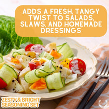 Load image into Gallery viewer, Zesty &amp; Bright Seasoning Set Collections &amp; Gift Sets Gustus Vitae