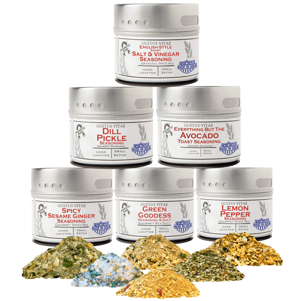 Zesty & Bright Seasoning Set | Gustus Vitae