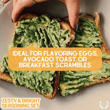 Load image into Gallery viewer, Zesty &amp; Bright Seasoning Set Collections &amp; Gift Sets Gustus Vitae