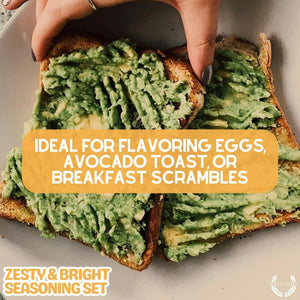 Zesty & Bright Seasoning Set Collections & Gift Sets Gustus Vitae