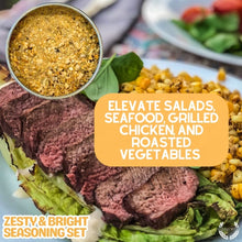 Load image into Gallery viewer, Zesty &amp; Bright Seasoning Set Collections &amp; Gift Sets Gustus Vitae