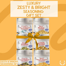 Load image into Gallery viewer, Zesty &amp; Bright Seasoning Set Collections &amp; Gift Sets Gustus Vitae