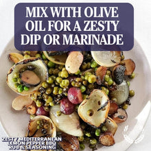 Load image into Gallery viewer, Zesty Mediterranean Lemon Pepper BBQ Rub &amp; Seasoning Bougie BBQ Gustus Vitae
