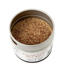 Load image into Gallery viewer, Ancho Chile Sea Salt Gourmet Salts Gustus Vitae