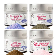 Load image into Gallery viewer, Bakers Delight Cane Sugars - 4 Tins Collections &amp; Gift Sets Gustus Vitae