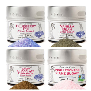 Bakers Delight Cane Sugars - 4 Tins Collections & Gift Sets Gustus Vitae