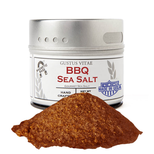 BBQ Sea Salt Gourmet Salts Gustus Vitae