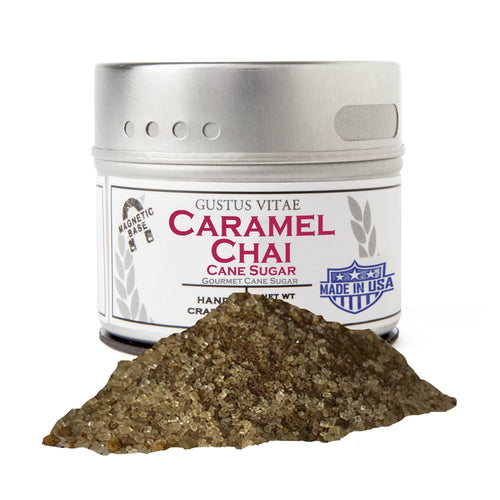 Caramel Chai Cane Sugar Gourmet Cane Sugar Gustus Vitae