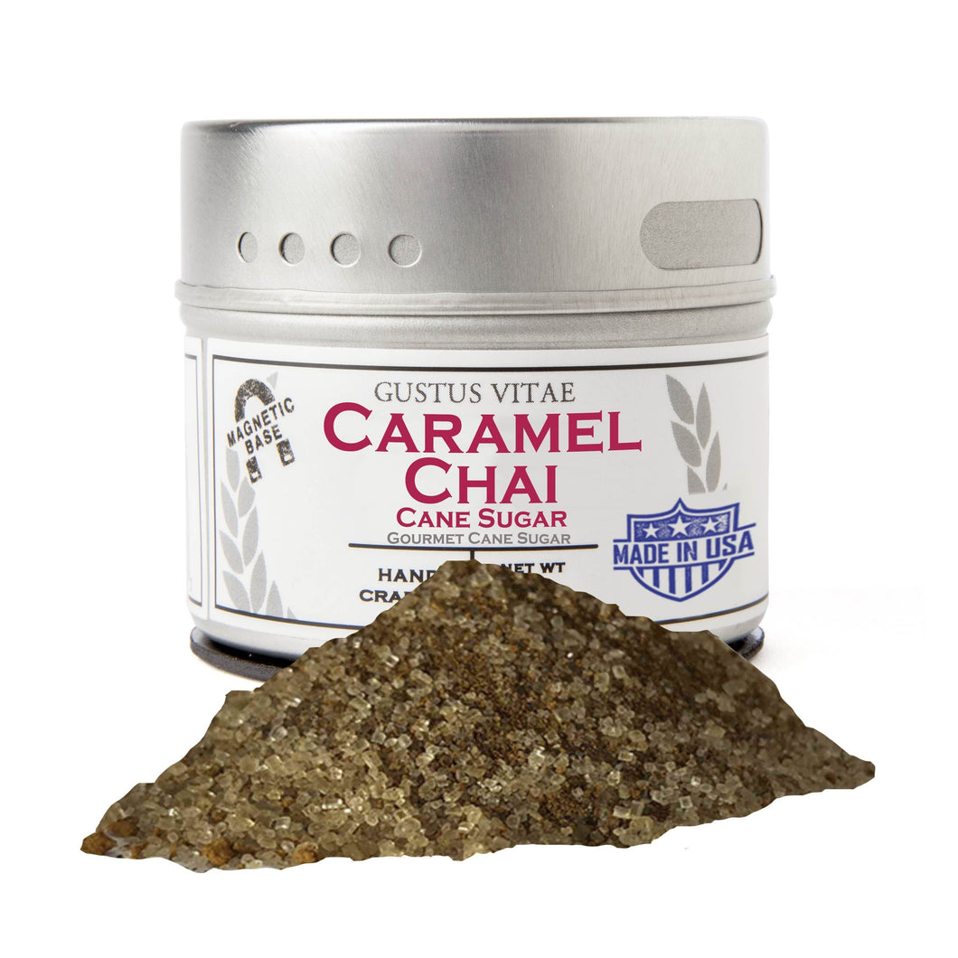 Caramel Chai Cane Sugar Gourmet Cane Sugar Gustus Vitae