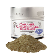 Load image into Gallery viewer, Caramel Crème Brûlée Cane Sugar Gourmet Cane Sugar Gustus Vitae