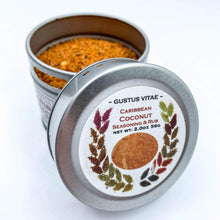 Load image into Gallery viewer, Caribbean Coconut Seasoning Rub Gourmet Seasonings Gustus Vitae