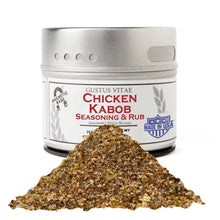 Load image into Gallery viewer, Chicken Kabob Seasoning Gourmet Seasonings Gustus Vitae