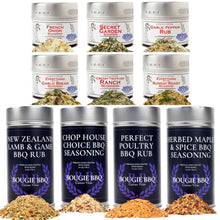 Load image into Gallery viewer, Complete Holiday Mains &amp; Sides Meal Kit | 10 All Natural Gourmet Seasonings For Every Occasion Collections &amp; Gift Sets Gustus Vitae