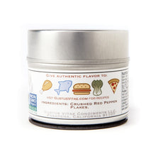 Load image into Gallery viewer, Crushed Red Pepper Flakes Gourmet Seasonings Gustus Vitae