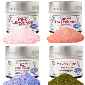 Deluxe Cocktail Crafting Cane Sugars | Set of 4 Collections & Gift Sets Gustus Vitae