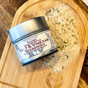 English-Style Savory Salt & Vinegar Seasoning Gourmet Seasonings Gustus Vitae