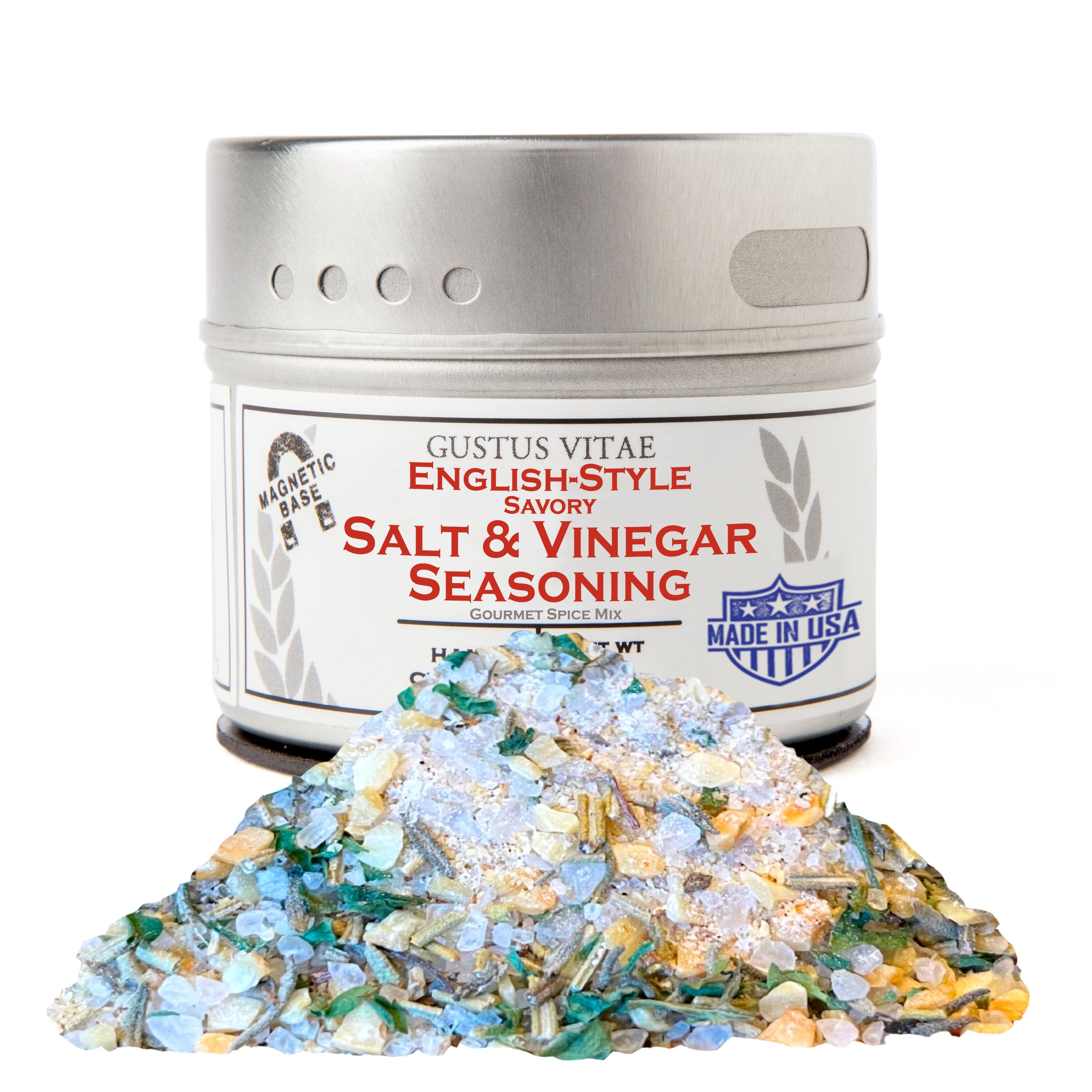  Salt & Vinegar Seasoning - XL 6 oz Bag - Zested Tangy