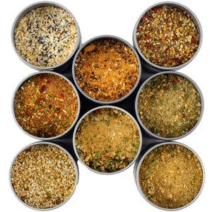 Everything But The...Everything Gift Set | 8 Gourmet Seasonings In A Handsome Gift Tin Collections & Gift Sets Gustus Vitae