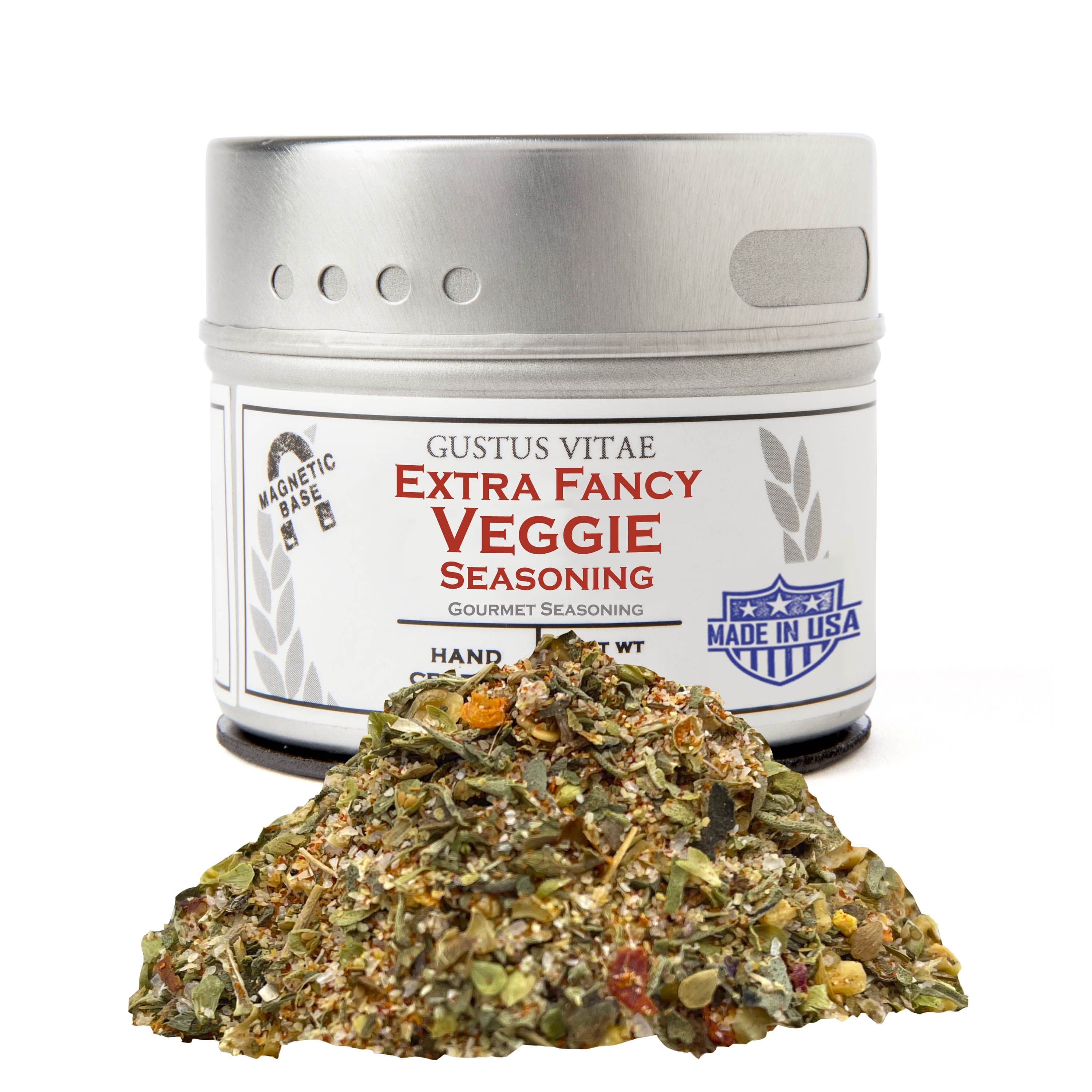 Extra Fancy Veggie Seasoning | Artisan Seasoning | Gustus Vitae