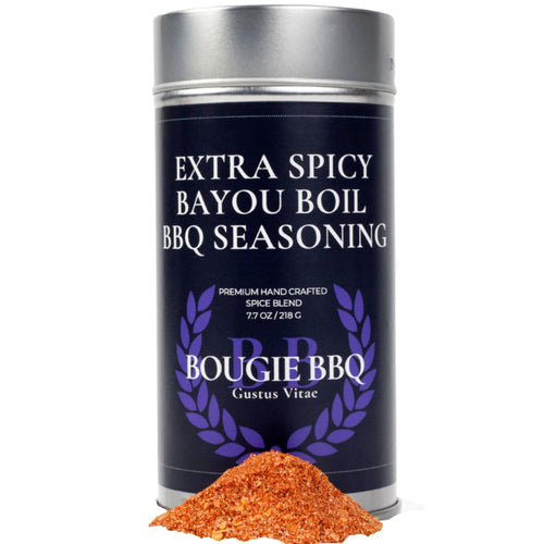 Extra Spicy Bayou Boil BBQ Seasoning Bougie BBQ Gustus Vitae