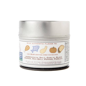 Garlic Pepper Rub Gourmet Seasonings Gustus Vitae