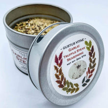 Load image into Gallery viewer, Garlic Truffle Steak Rub Gourmet Seasonings Gustus Vitae