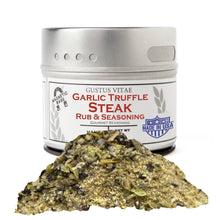 Load image into Gallery viewer, Garlic Truffle Steak Rub Gourmet Seasonings Gustus Vitae