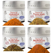 Load image into Gallery viewer, Global Foodie Collection - 4 Tins Collections &amp; Gift Sets Gustus Vitae