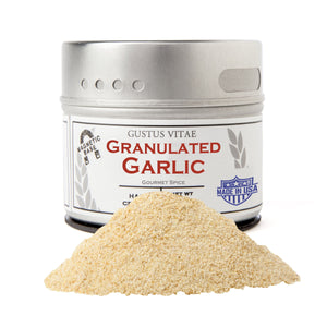 Granulated Garlic Gourmet Seasonings Gustus Vitae