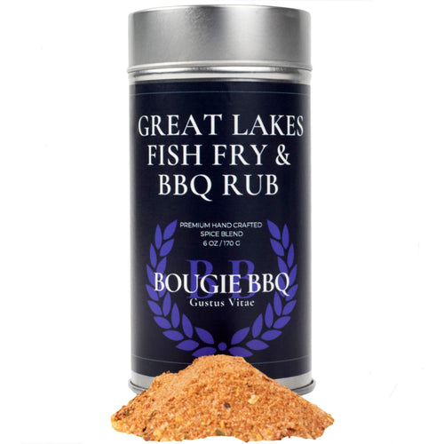 Great Lakes Fish Fry & BBQ Rub Bougie BBQ Gustus Vitae