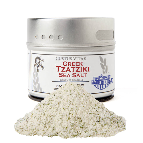 Greek Tzatziki Sea Salt Gourmet Salts Gustus Vitae