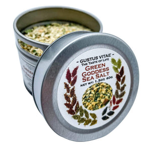 Green Goddess Sea Salt & Seasoning Gourmet Seasonings Gustus Vitae