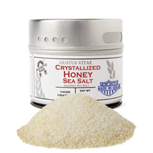 Load image into Gallery viewer, Gustus Vitae&#39;s Crystallized Honey Sea Salt Gourmet Salts Gustus Vitae