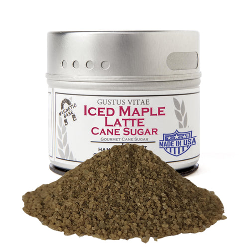 Iced Maple Latte Cane Sugar Gourmet Cane Sugar Gustus Vitae