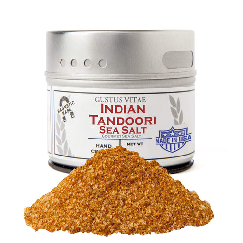Indian Tandoori Sea Salt Gourmet Salts Gustus Vitae