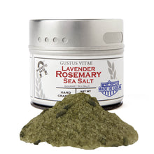 Load image into Gallery viewer, Lavender Rosemary Sea Salt Gourmet Salts Gustus Vitae