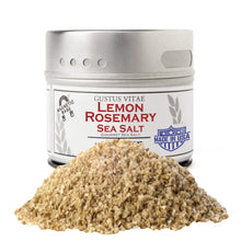 Load image into Gallery viewer, Lemon Rosemary Sea Salt Gourmet Salts Gustus Vitae