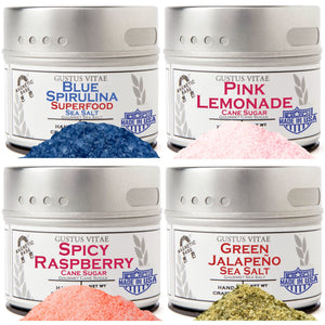 Master Mixologist Salts & Sugars Collection | Set of 4 Collections & Gift Sets Gustus Vitae