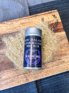 New Zealand Lamb & Game BBQ Rub Bougie BBQ Gustus Vitae