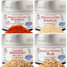 Load image into Gallery viewer, Pantry Essentials Set - 4 Tins Collections &amp; Gift Sets Gustus Vitae